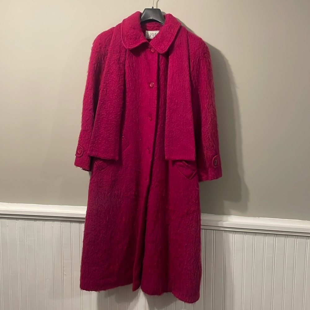 Fashion Gallery Vintage mohair and wool women’s winter coat